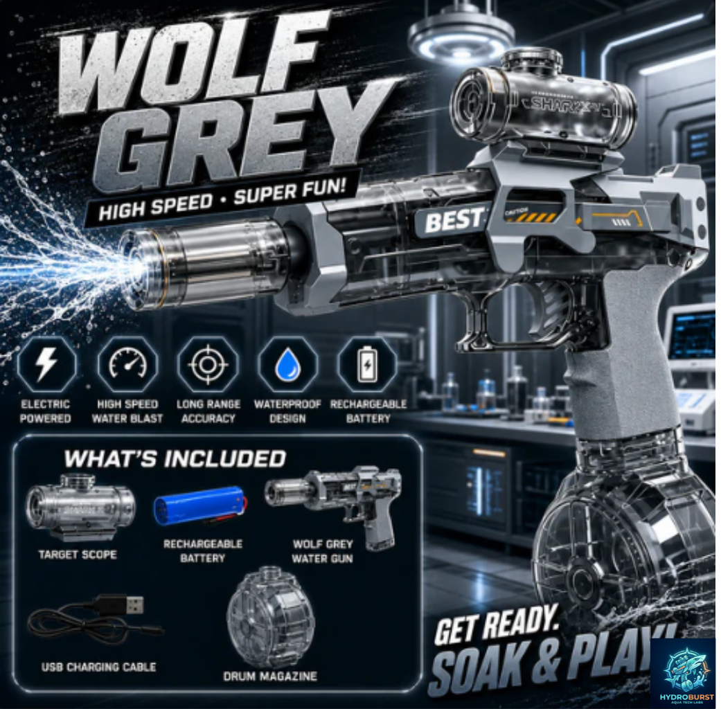 Electric Water Gun - Rechargeable High Power Water Blaster